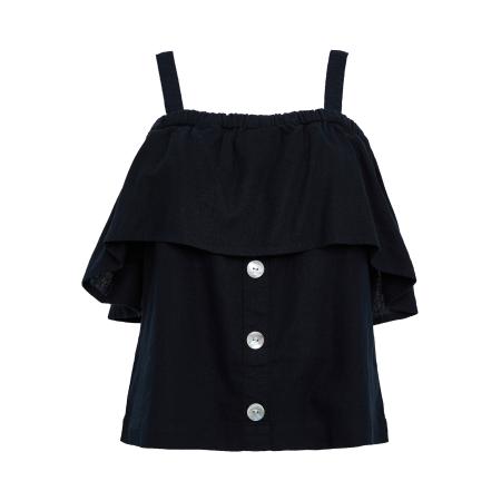 Threadbare Threadbare Blouse Aspen zwart