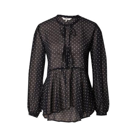 Only ONLY Blouse ONLISABELLA zwart / wit