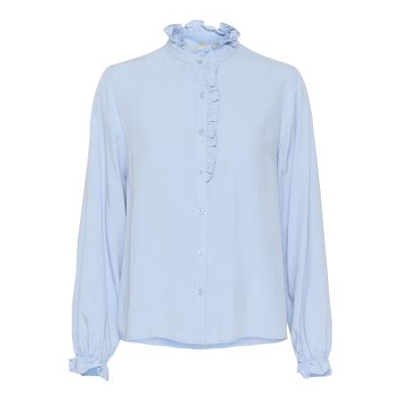 Cream Cream Blouse Venea lichtblauw