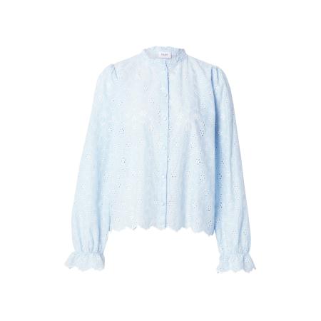 Saint Tropez SAINT TROPEZ Blouse Iveta pastelblauw / wit