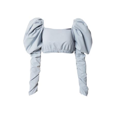 Misspap Misspap Blouse pastelblauw