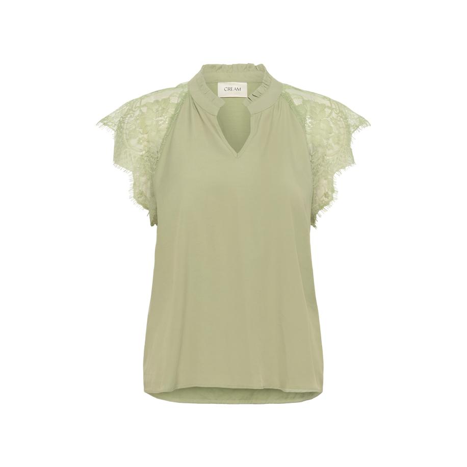 Cream Cream Blouse Nola kiwi -