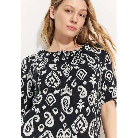 CECIL Carmen blouse met print