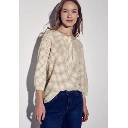 Street One Geruite seersucker blouse