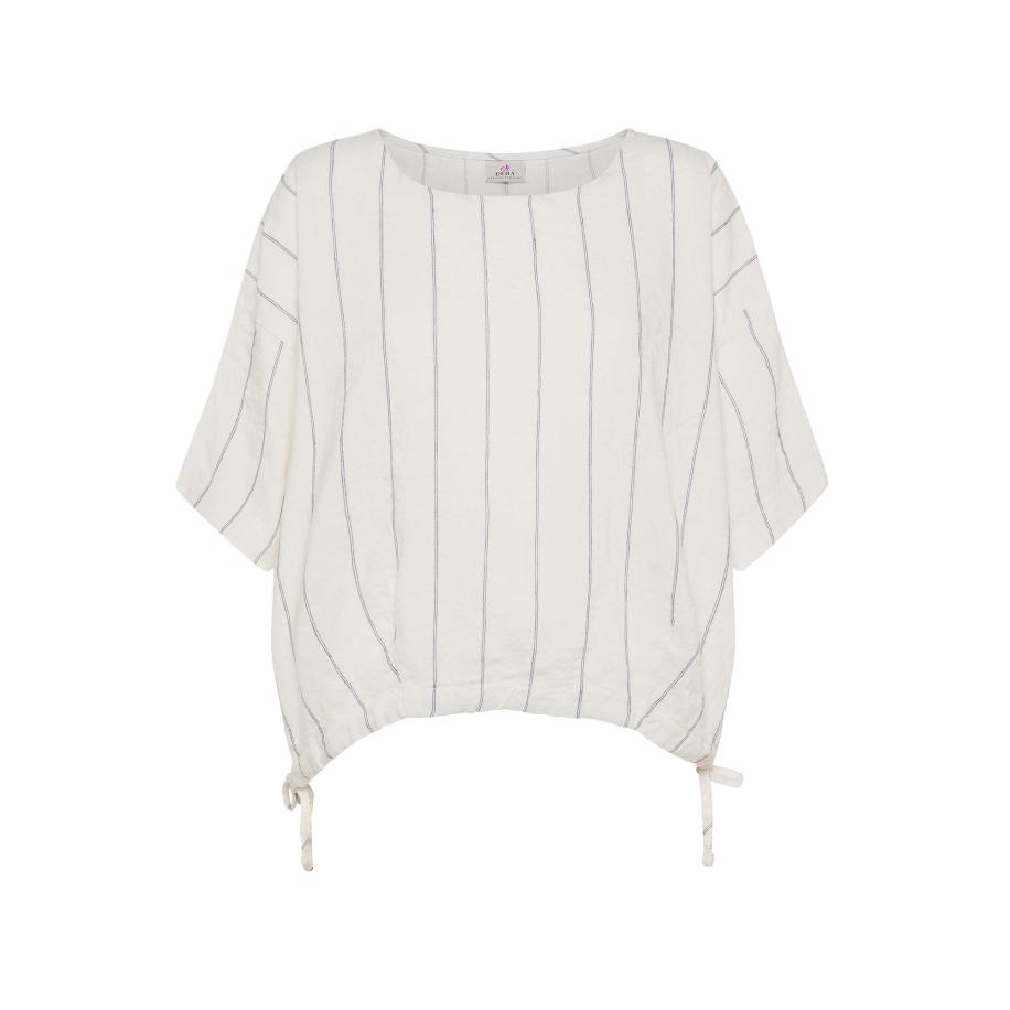 Deha DEHA Blouse grijs / wit -