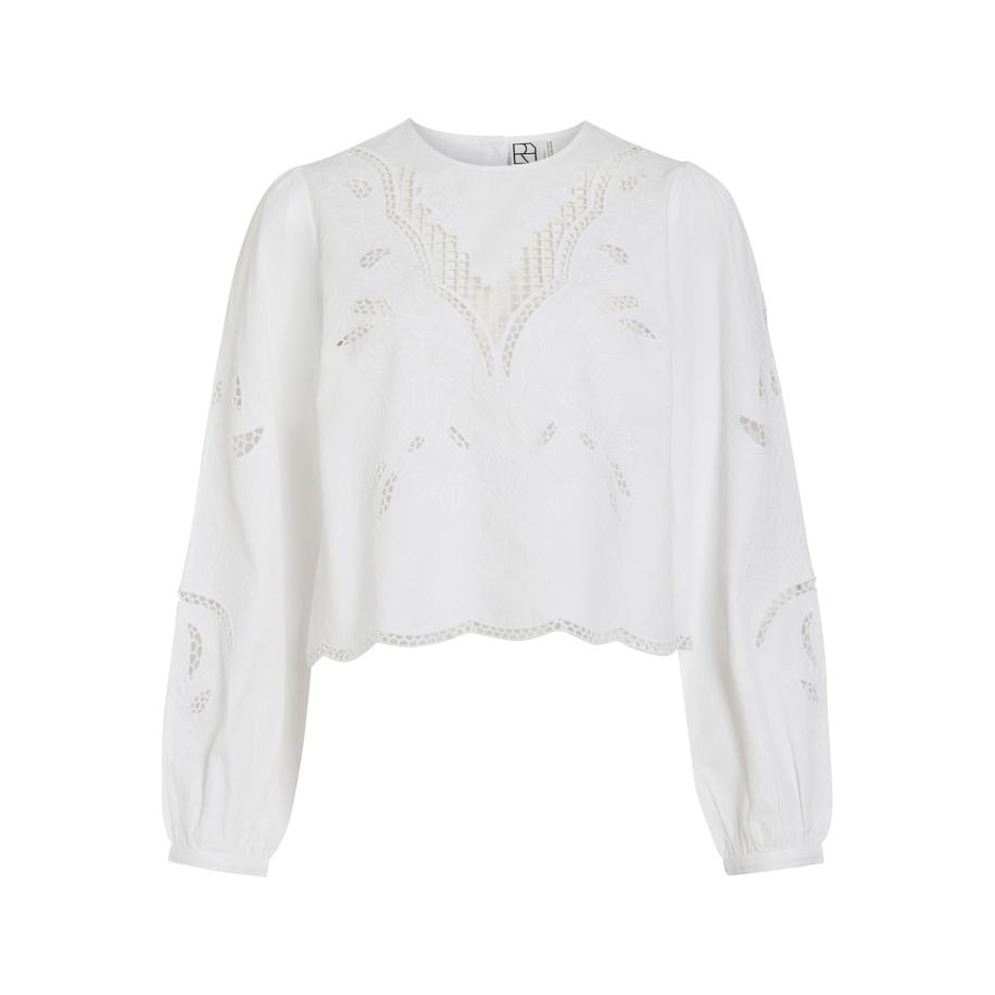 ROUGE EDIT ROUGE EDIT Blouse wit -