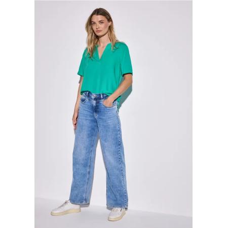 Street One Blouse in effen kleur