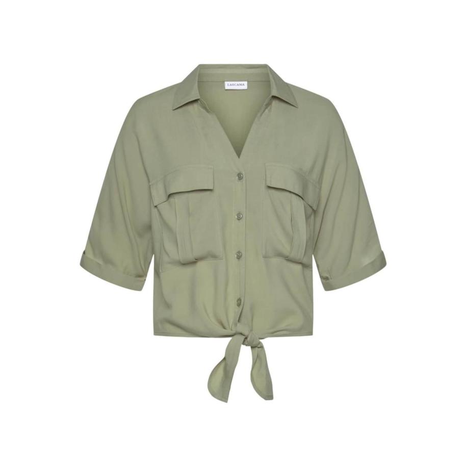 Lascana LASCANA Blouse olijfgroen -