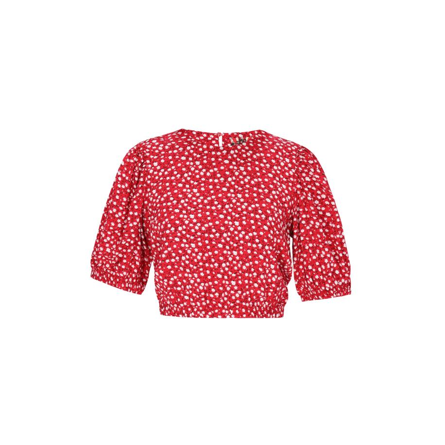 MYMO myMo ROCKS Blouse rood / wit -