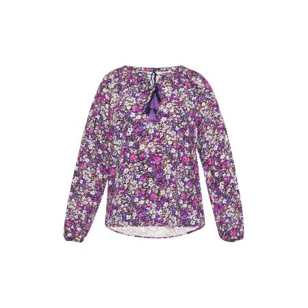 Usha usha FESTIVAL Blouse donkerlila / pink / offwhite