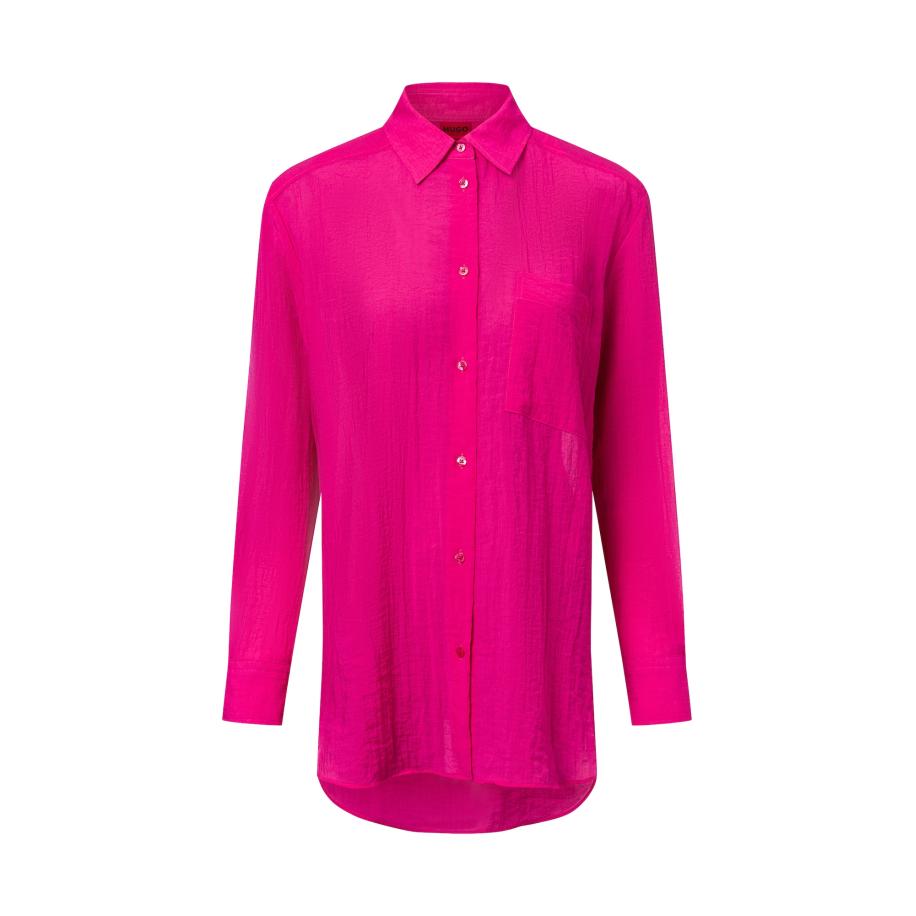 Hugo Boss HUGO Blouse Elodina fuchsia -