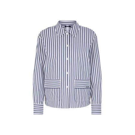 JOOP! JOOP! Blouse Baraa donkerblauw / wit