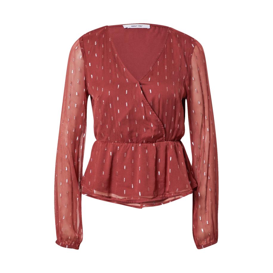 ABOUT YOU ABOUT YOU Blouse Esma roestrood / zilver -