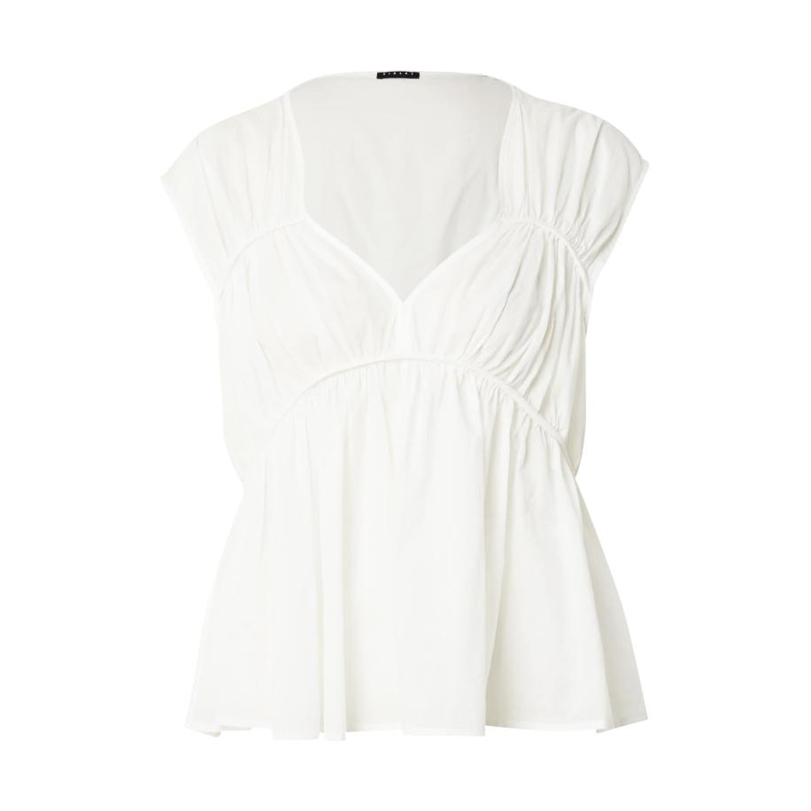 Sisley Sisley Blouse offwhite -