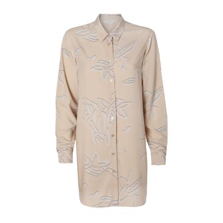 TATUUM Blouse LIBU lichtbeige / grijs