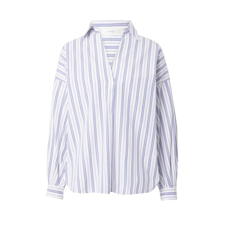 InWear InWear Blouse LulaIW blauw / wit -