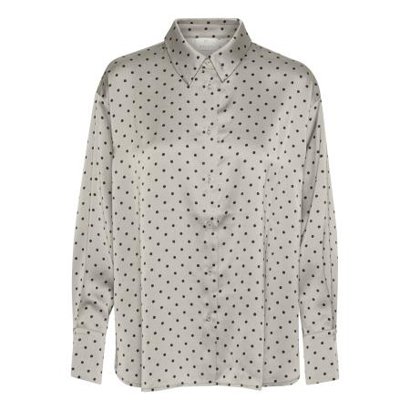 Kaffe Kaffe Blouse Donna zwart / zilver