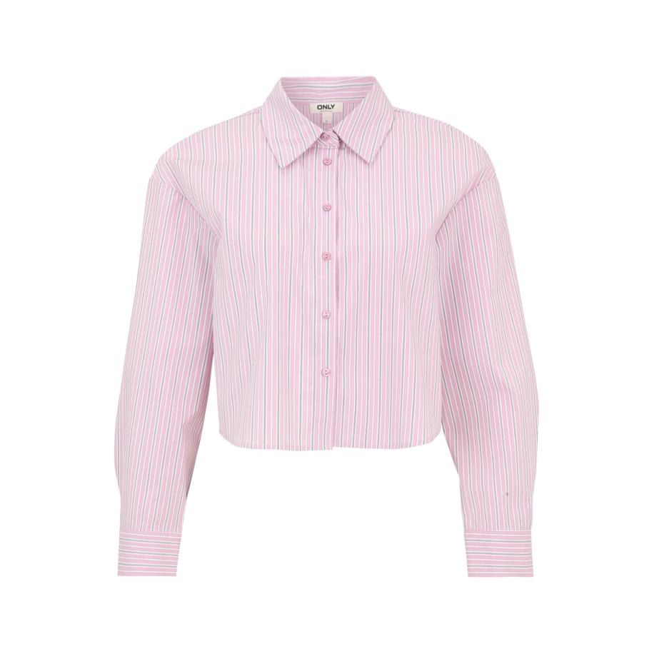 Only Only Petite Blouse ONLSIKA grijs / mauve / wit -