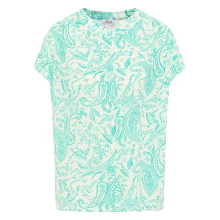 Usha usha FESTIVAL Blouse turquoise / wolwit