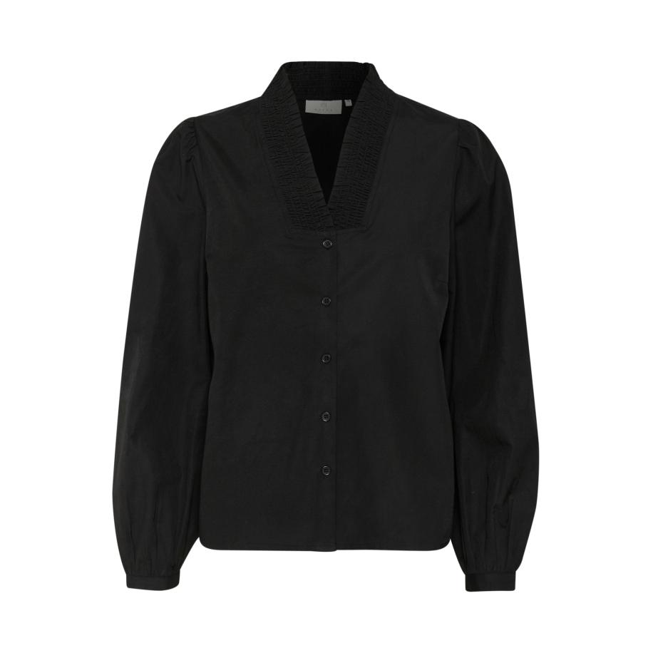 Kaffe Blouse KA Maia zwart Zwart