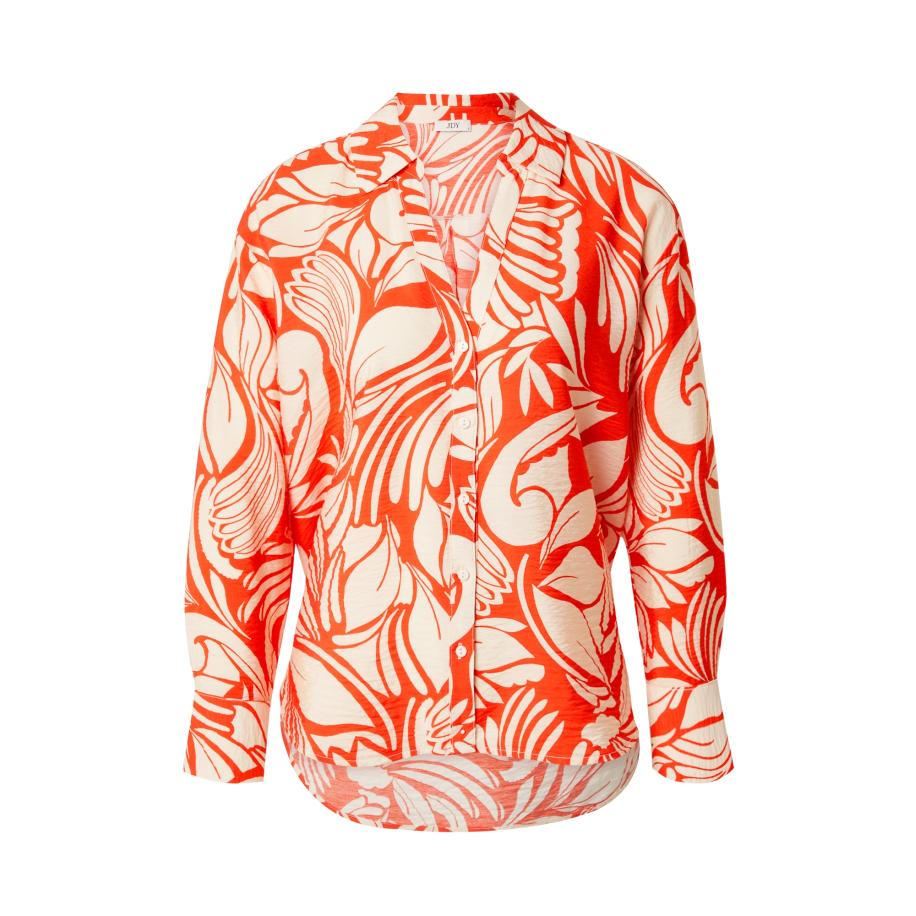 JDY JDY Blouse JDYNOA lichtbeige / oranjerood -