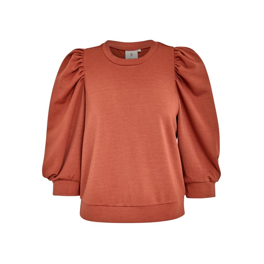 Peppercorn Peppercorn Blouse Dicette oranjerood -