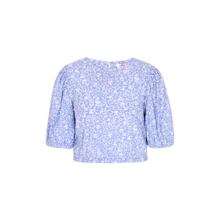 MYMO MYMO Blouse Spring Summer blauw -