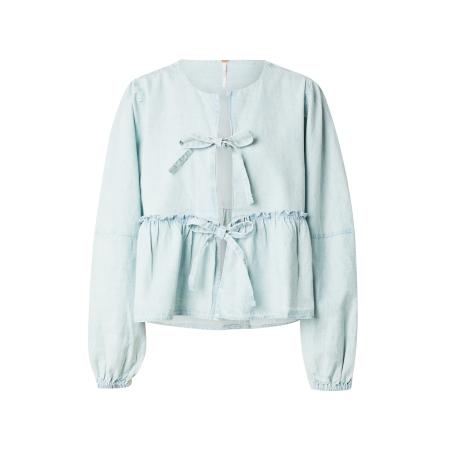 Free People Free People Blouse lichtblauw