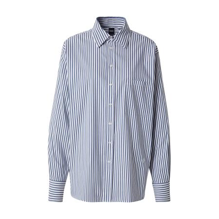 Hugo Boss BOSS Blouse Saturday_1 lichtblauw / wit