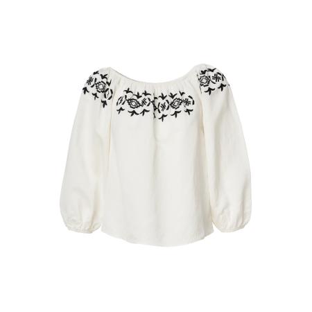 Salsa Salsa Jeans Blouse zwart / wit