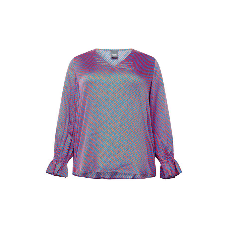 Persona by Marina Rinaldi Persona by Marina Rinaldi Blouse FASTIGIO turquoise / koraal -