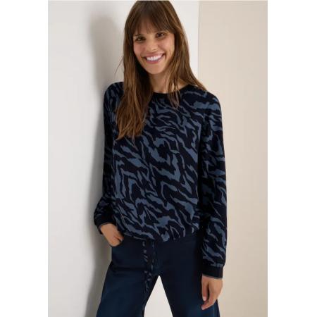 CECIL Blouse met trekkoord