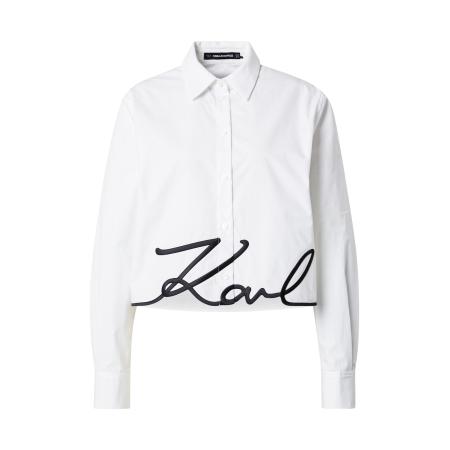 Karl Lagerfeld Karl Lagerfeld Blouse zwart / wit