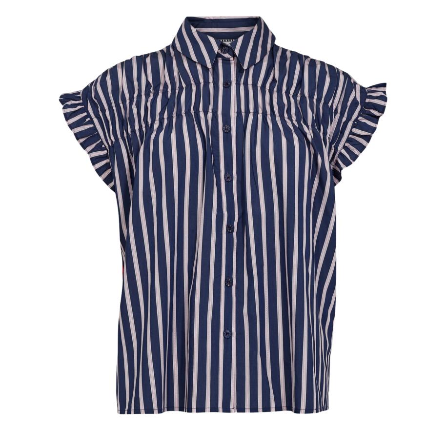 Nümph NÜMPH Blouse NUJOELLE navy / orchidee / bordeaux -