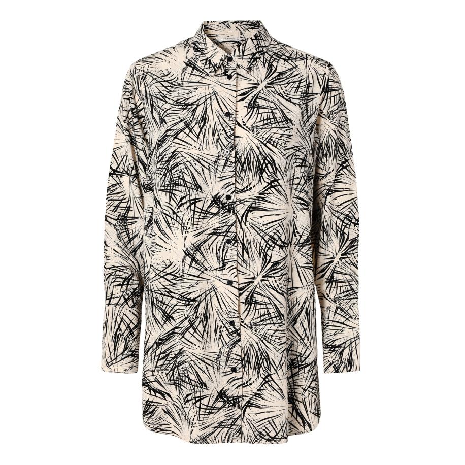 TATUUM TATUUM Blouse MALIBU 3 grafiet / zwart / natuurwit -