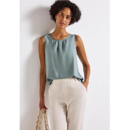 Street One Blousetop met rimpels