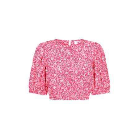 MYMO Blouse pink / wit