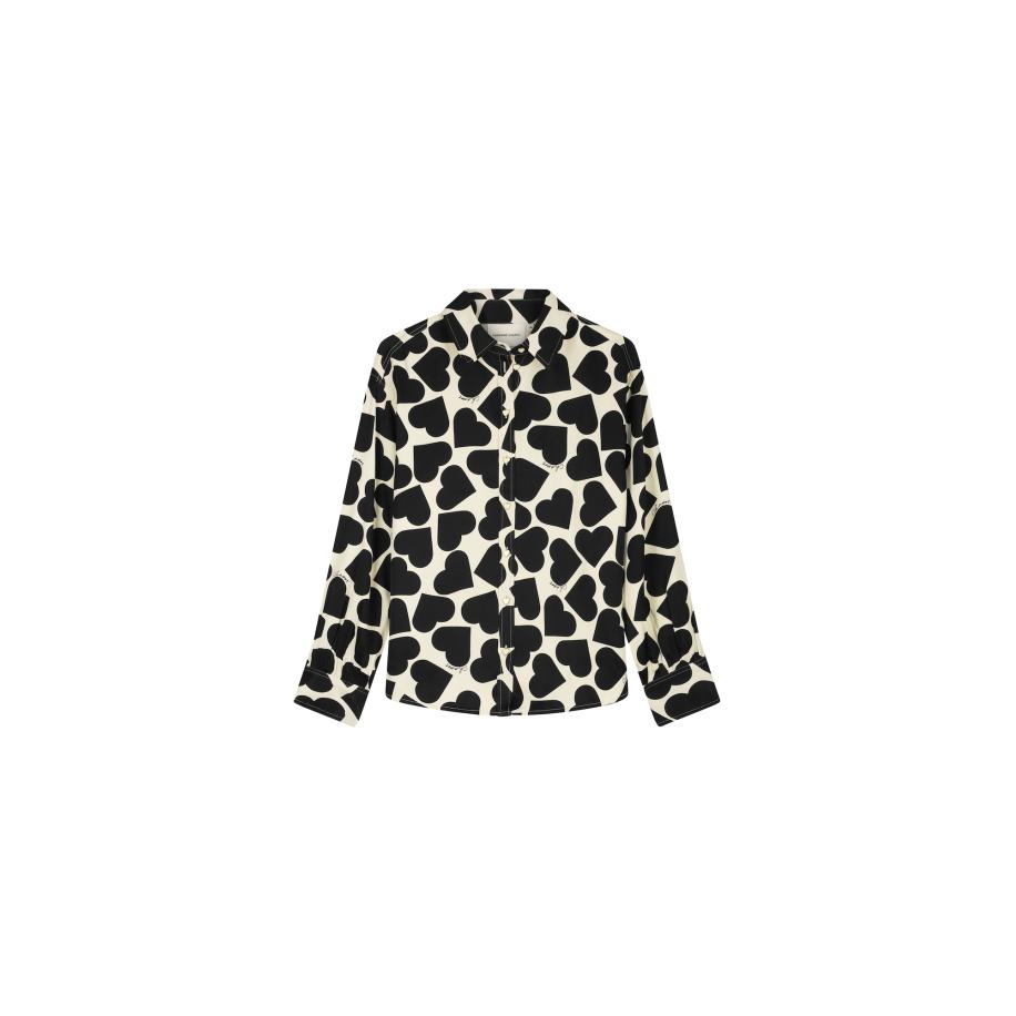 Fabienne Chapot Fabienne Chapot Blouse beige / zwart -