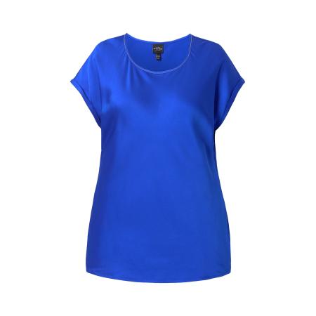 Ulla Popken Ulla Popken Blouse kobaltblauw