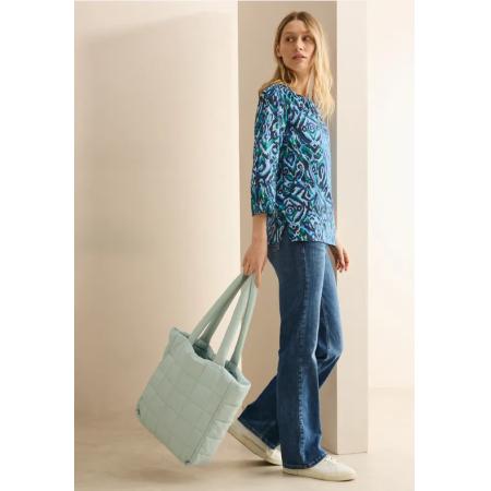 CECIL Bedrukte katoenen blouse