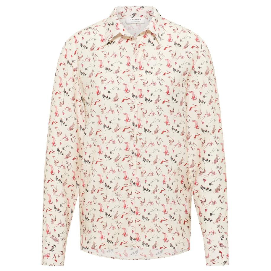 Eterna ETERNA Blouse crème / gemengde kleuren -