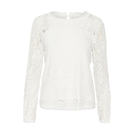 Cream Cream Blouse Kit wit