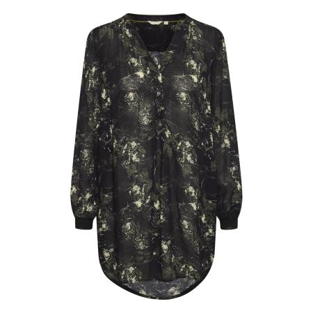 Kaffe Kaffe Tuniek Palice groen / zwart