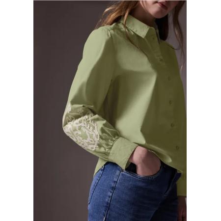 Street One Overhemd blouse met borduursel