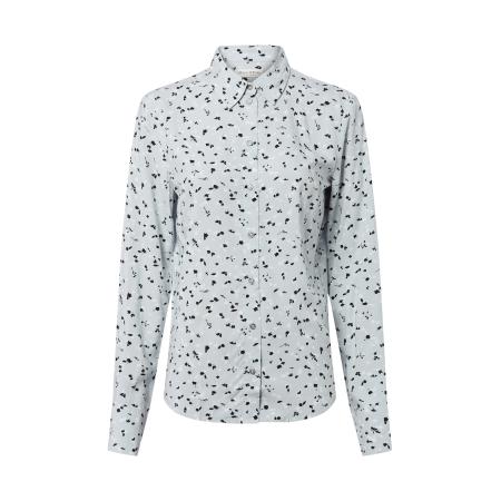 Marc O'Polo Marc OPolo Blouse lichtblauw / zwart