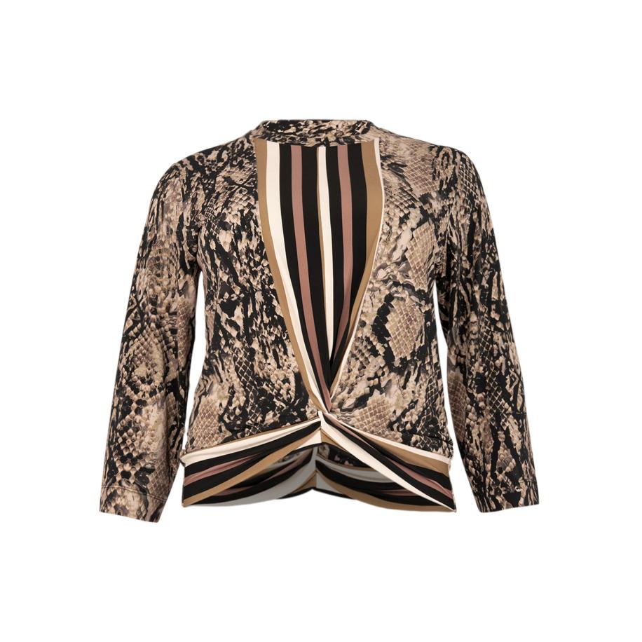 Yoek YOEK Tuniek bruin / gemengde kleuren -