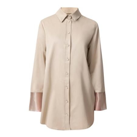 Touche Prive Touche Prive Blouse stone grey