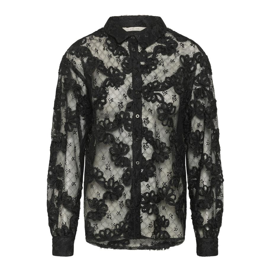 Cream Cream Blouse Rory zwart -