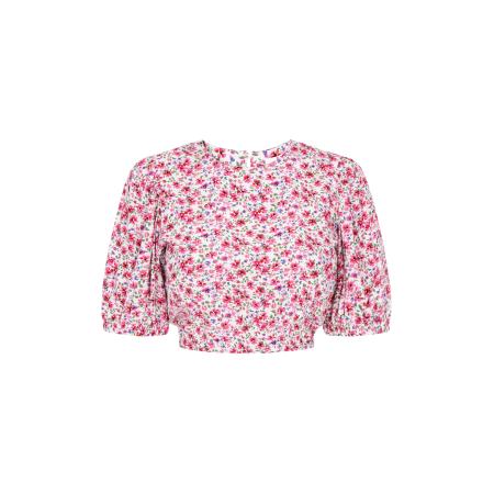 MYMO Blouse blauw / groen / pink / wit