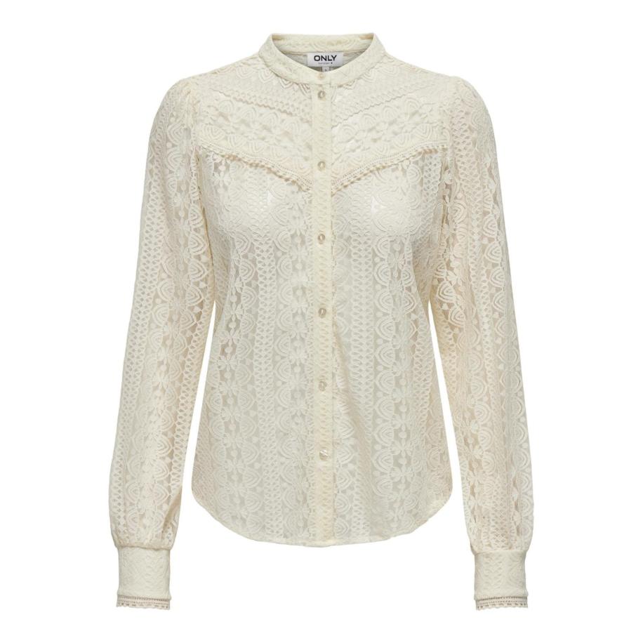 Only ONLY Blouse ONLReba champagne -